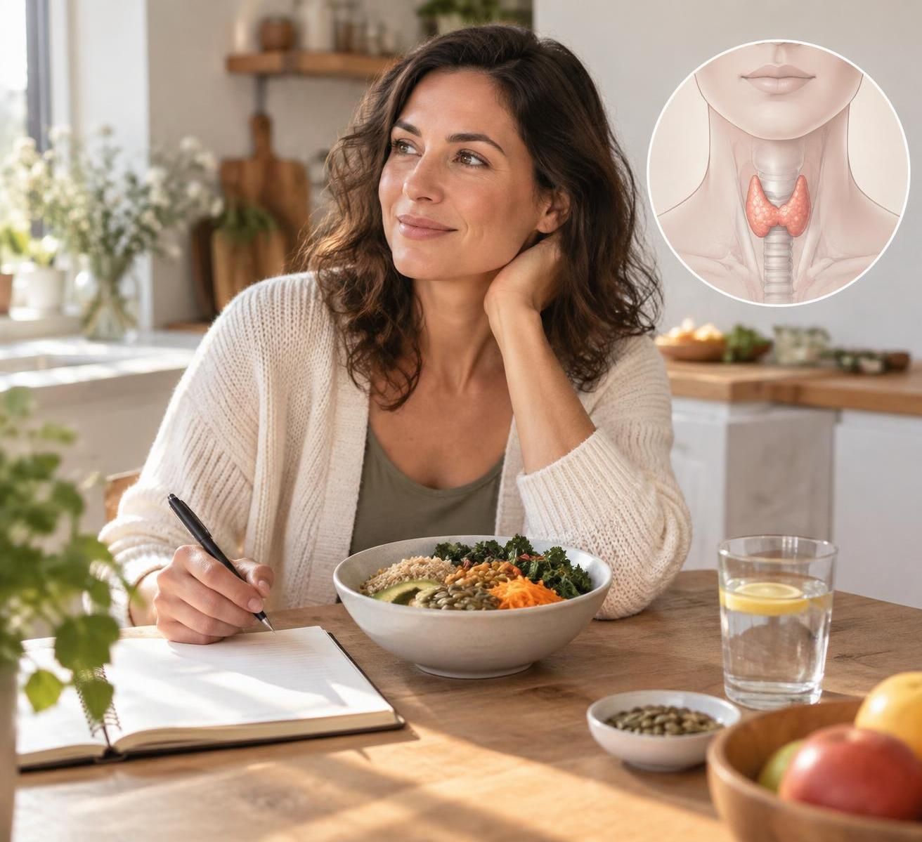 découvrez les méthodes naturelles pour soutenir votre thyroïde et gérer votre poids, avec des conseils fondés sur des preuves et l’avis d’un professionnel.