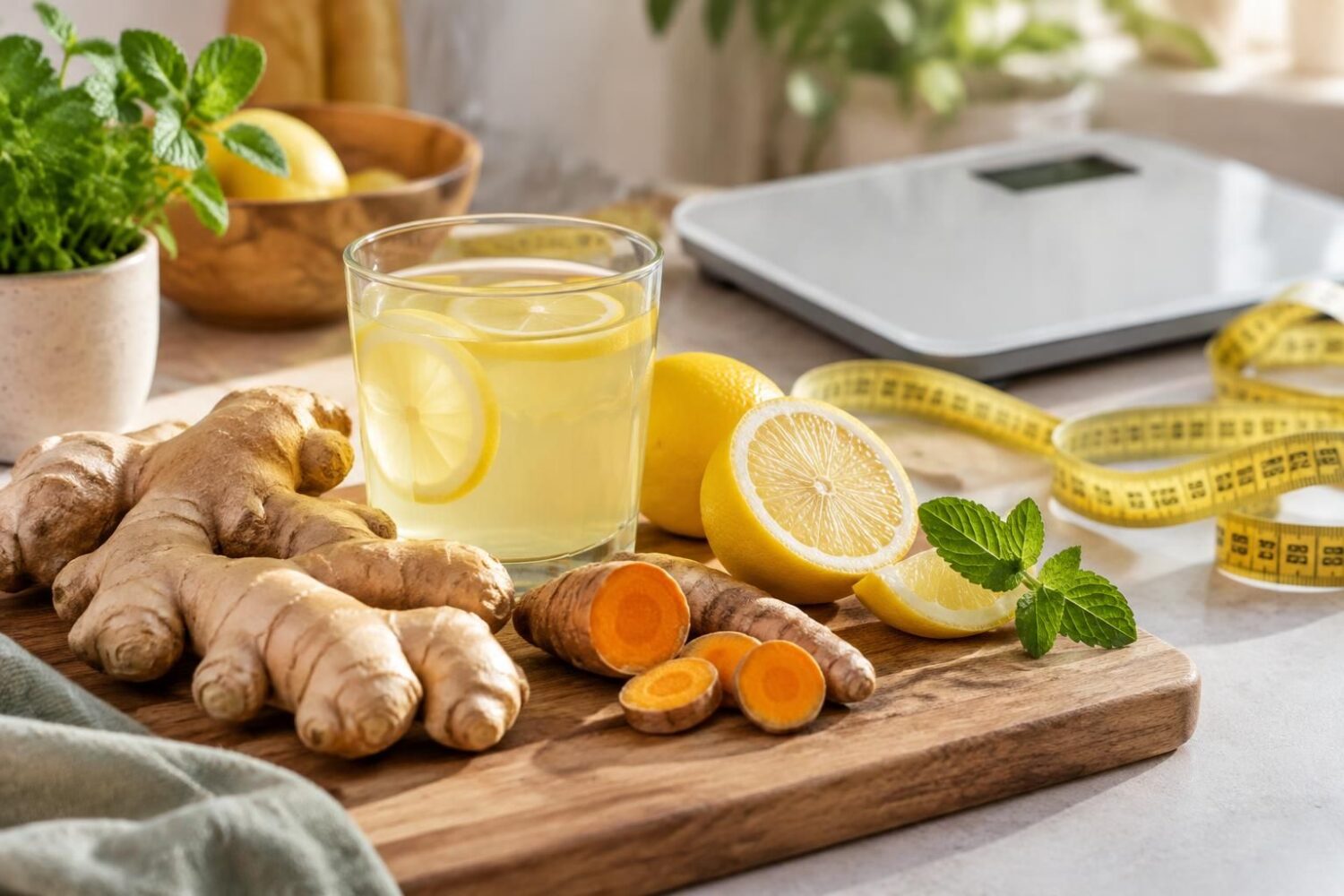 Curcuma, gingembre et citron font-ils vraiment maigrir ?