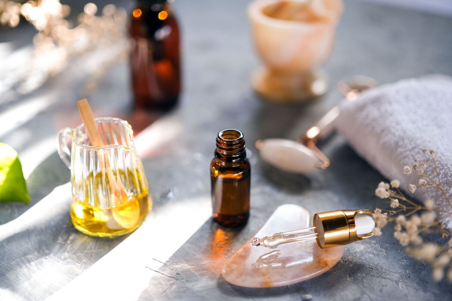 Huiles essentielles pour maigrir : ventre, cuisses, bras et massage minceur